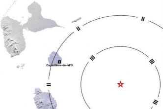 Un léger séisme ressenti au large de Marie-Galante ce dimanche 6 juillet