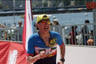 Le Saint-Pierrais Yannick Arrossaména signe une performance remarquée triathlon de Genève