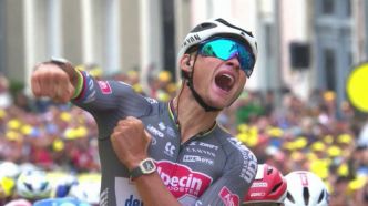 Tour de France : le Néerlandais Mathieu Van Der Poel remporte la deuxième étape