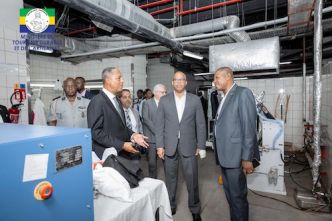 Visite de travail du Ministre du Tourisme à l'hôtel Radisson Blu de Libreville