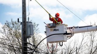 Orages violents: près de 25 000 foyers ont été privés d'électricité