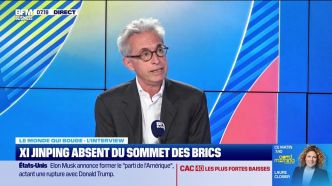 Le monde qui bouge - L'Interview : Xi Jinping absent au sommet des BRICS - 07/07