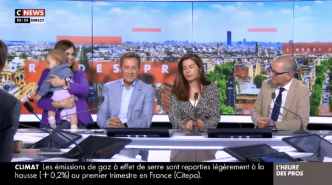 Sonia Mabrouk : sa toute jeune fille, Soraya, débarque à l'antenne par surprise
