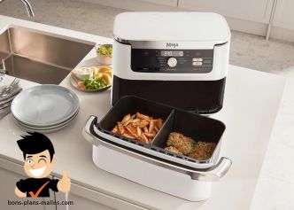 Promotion friteuse sans huile Ninja Foodi Flex 10,4 L à 199,99€ : cuisinez plus sainement et plus vite