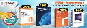 Préparons la rentrée : Windows 10 à 13 euros et Windows 11 à 19 euros !!!