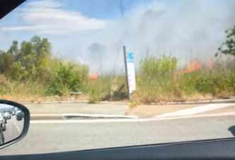 Un incendie se déclare à Fréjus, des milliers de mètres carrés déjà parcourus