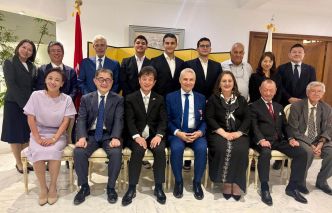 Dr Habib Gamra décoré de l'Ordre du Soleil Levant par le Japon
