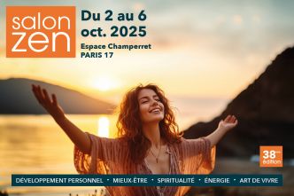 Salon Zen Paris du 2 au 6 octobre 2025 à l'Espace Champerret (Paris 17e)