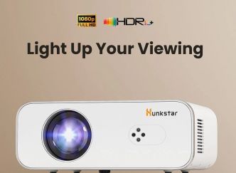 Vidéo projecteur Hunkstar P3 1000 lumens – 1080P à 99€