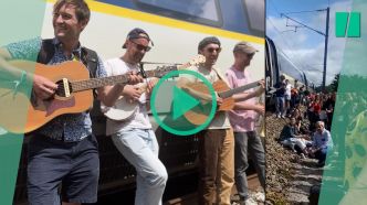 Eurostar : des passagers bloqués à Calais ont eu droit à un concert improvisé sur les voies