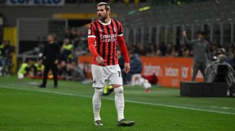 Football : l'international français Théo Hernandez va quitter l'AC Milan selon son entraîneur
