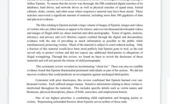 Aucune preuve n'a été établie montrant qu'Epstein possédait une 'liste de clients' ou opérait un système de chantage!