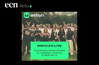 Webyn lève 2,7 millions d'euros pour devenir le champion européen de l'optimisation UX par l'IA