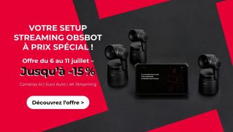 Obsbot Tail Air bouscule la captation vidéo : caméra PTZ 4K + hub Talent, un studio multicam pour tous