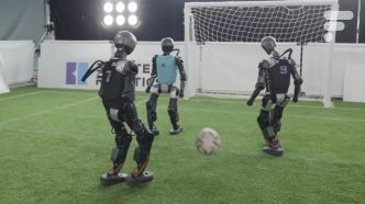 Des robots à la place des footballeurs ? Le futur se dessine en Chine