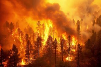 Jusqu'où ira l'alerte rouge ? Une carte révèle les zones où le feu pourrait frapper