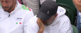 La réaction touchante du père de Cobolli après sa qualification pour les quarts de finale