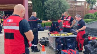 Un exercice d'envergure simulant une fuite de matière radioactive, ce mardi 8 juillet, en gare de Sorgues