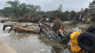 Inondations au Texas : entraînée sous l'eau par un réfrigérateur et emportée sur 24 km, elle est retrouvée vivante par miracle dans un arbre