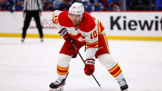«Il fallait que je fasse quelque chose pour être meilleur avec les Flames» - Jonathan Huberdeau