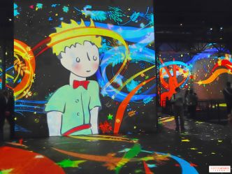 Le Petit Prince, l'odyssée immersive : un voyage poétique et coloré à l'Atelier des Lumières