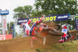 La chute de Tom Vialle à RedBud