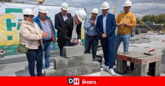 La future nouvelle infrastructure sportive partagée prend forme à Hensies : "Certains trouvent le projet pharaonique ; je le trouve ambitieux”