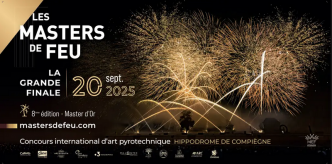 Les Masters de Feu 2025 à Compiègne : Trois nations en duel céleste pour un spectacle pyrotechnique épique