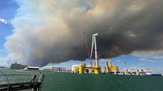 Incendie à Narbonne : "Le feu va arriver jusqu'à l'étang de Bages-Sigean", annonce le préfet de l'Aude, Christian Pouget