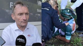 TDF. Tour de France  - Adrie van der Poel : "Pas de colère... on pense juste à Jasper"