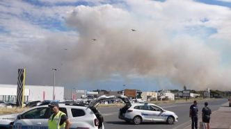 Incendies dans l’Aude : les flammes aux portes de Narbonne
