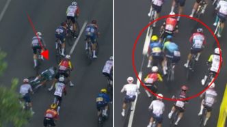 TDF. Tour de France - Quatre cartons jaunes dont un pour Bryan Coquard... le jury sévit