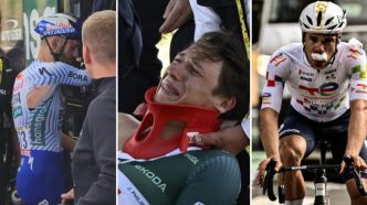 TDF. Tour de France - Une pluie de chutes, la clavicule pour Philipsen... bilan médical