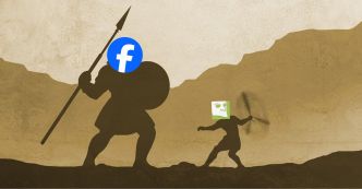 David contre Goliath : vous l'avez fait ! Facebook a plié.