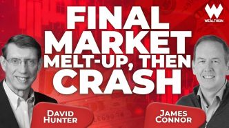 David Hunter annonce un krach monumental de -80% après une montée finale du S&P à 8000 pts: faut-il investir dans l'or ?