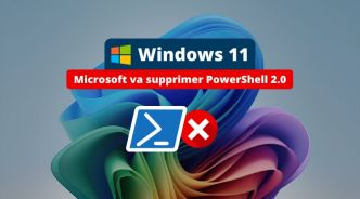Windows 11 : Microsoft poursuit son nettoyage et va supprimer PowerShell 2.0