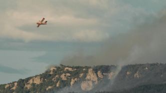 L'incendie dans l'Aude a parcouru 2000 hectares, l'autoroute A9 toujours fermée