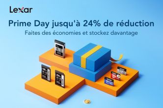 Prime Day : des remises jusqu'à 24 % sur le stockage Lexar (cartes SD, CFexpress Type B et SSD)