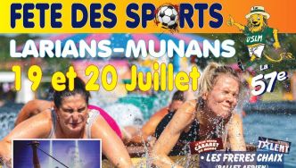 57ème éditions de la Fête Des Sports à Larians-Munans