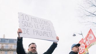Plus 15% de la population française vit en dessous du seuil de pauvreté, selon l'Insee