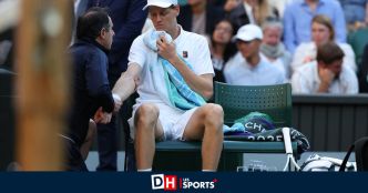 Wimbledon : Touché au coude droit, Jannik Sinner passera des examens mardi