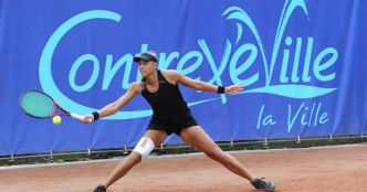 Photos . Tennis - Grand Est Open 88 : Les Françaises étaient à la peine ce lundi à Contrexéville