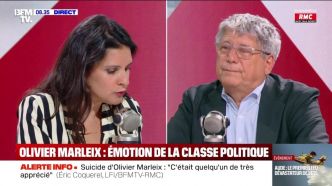 "J'allais évidemment en parler" : Eric Coquerel bouleversé d'entrée de jeu face à Apolline de Malherbe