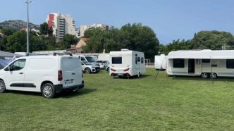 Malgré un barrage du club, les gens du voyage ré-envahissent des terrains de rugby à Marseille