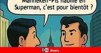 Ce mercredi dans le centre de Bruxelles, on admirera... SuperManneken-Pis