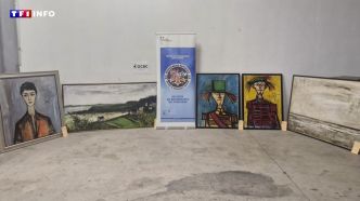 Gers : volées chez un particulier, 11 œuvres de Bernard Buffet retrouvées par les gendarmes | TF1 INFO