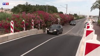 "Ça fait rampe de lancement" : ce dos d'âne temporaire de Golfe-Juan hérisse les automobilistes | TF1 INFO