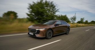 Mazda 6e Long Range (2025) : différente mais pertinente