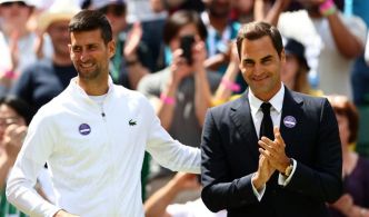 « Nous nous sommes vus rapidement », Djokovic revient sur la présence de Federer pendant son match