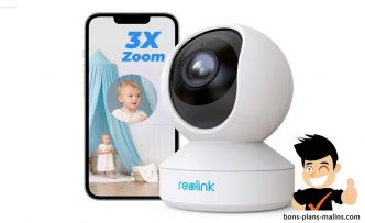 Surveillance intérieure haut de gamme : camera Reolink E1 Zoom au prix réduit de 69,99€ (PRIME DAYS)